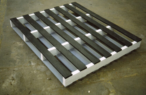 Conversation island at Area 10. 2003.