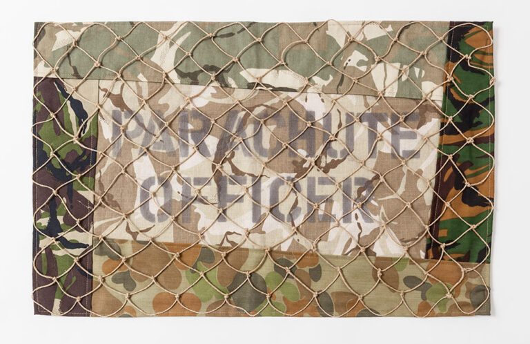 The Parachute Files - Parachute Officer Textile panel