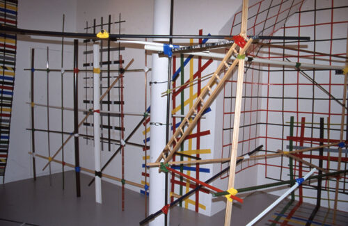 Provisional DIY at Kingsgate Gallery, 2002.