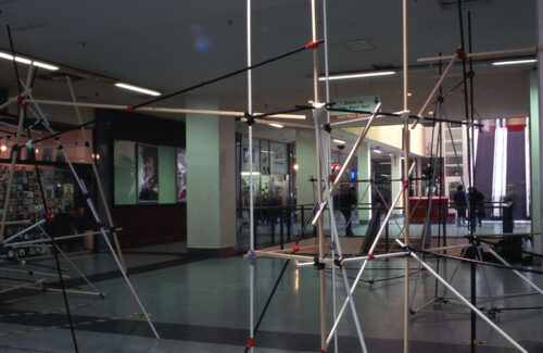 Provisional DIY at the Elephant and Castle shopping centre, 2001
